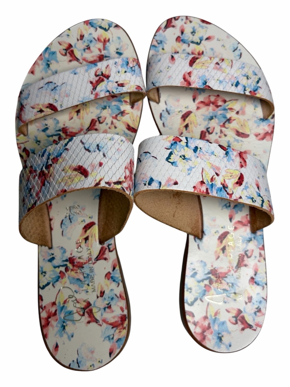 Joie a La Plage Multi Floral Sandals Women’s Size 6